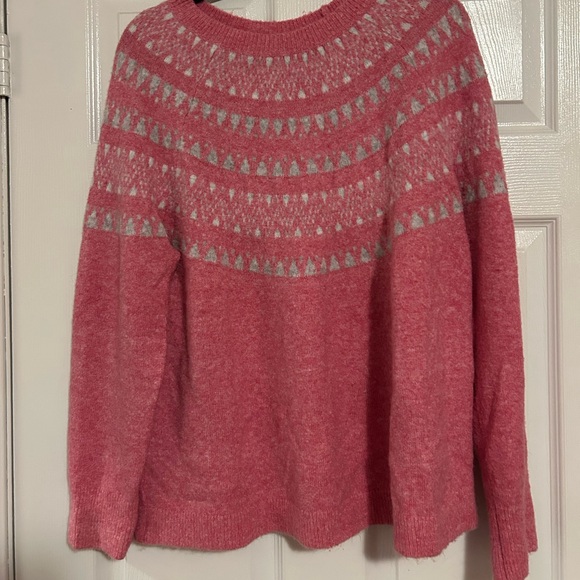 Pink Fair Isle Sweater - Picture 2 of 3